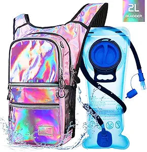 Mothybot Hydration Backpack Pack for Hiking and Festivals