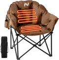 Oversized Heated Camping Chair - 500 lbs Support