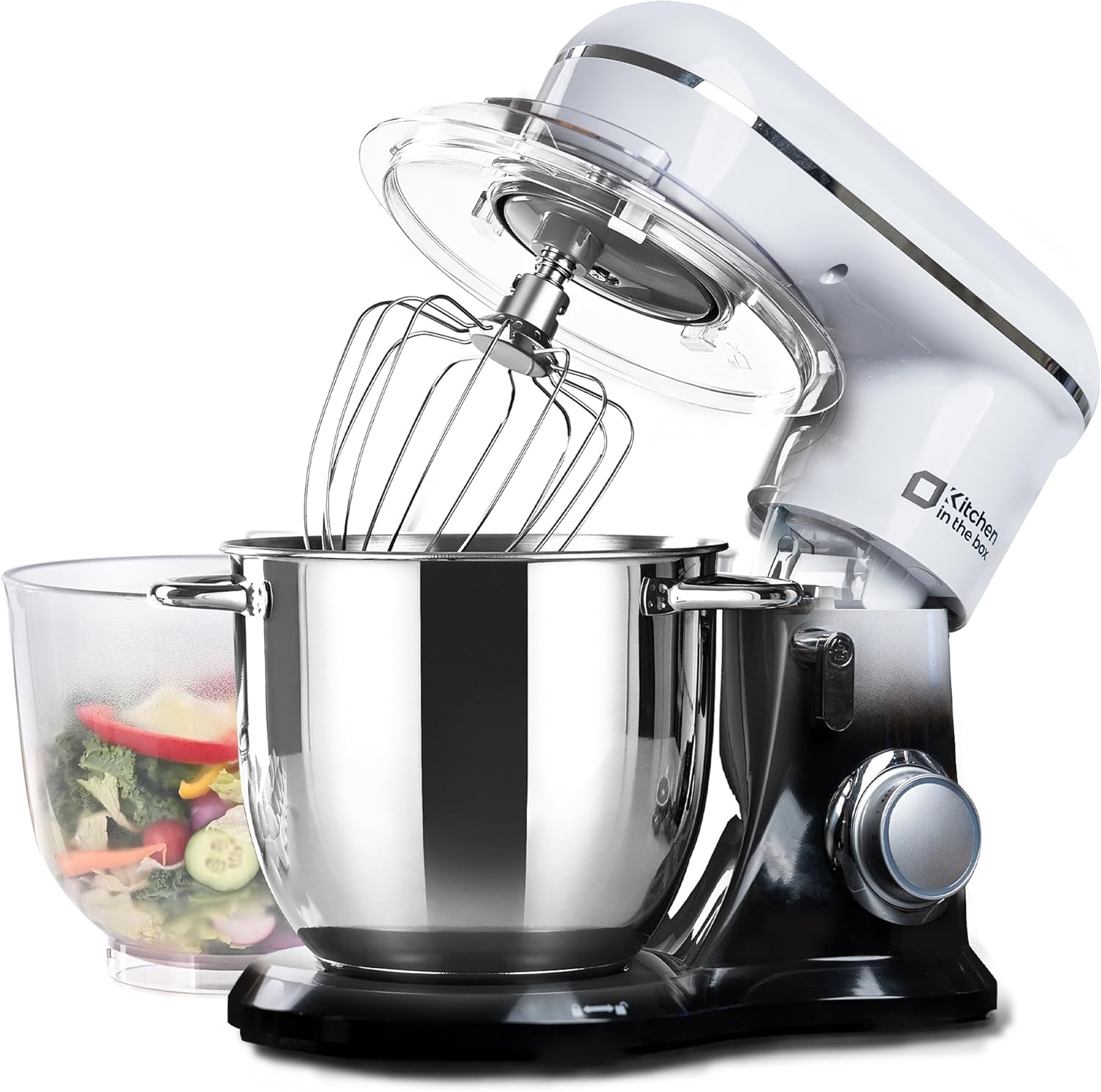 5QT Stand Mixer with 4.5QT Bowls for All Your Baking Needs