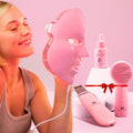 LED Face Mask Light Therapy Premium Spa Kit - At-Home LED Rejuvenation