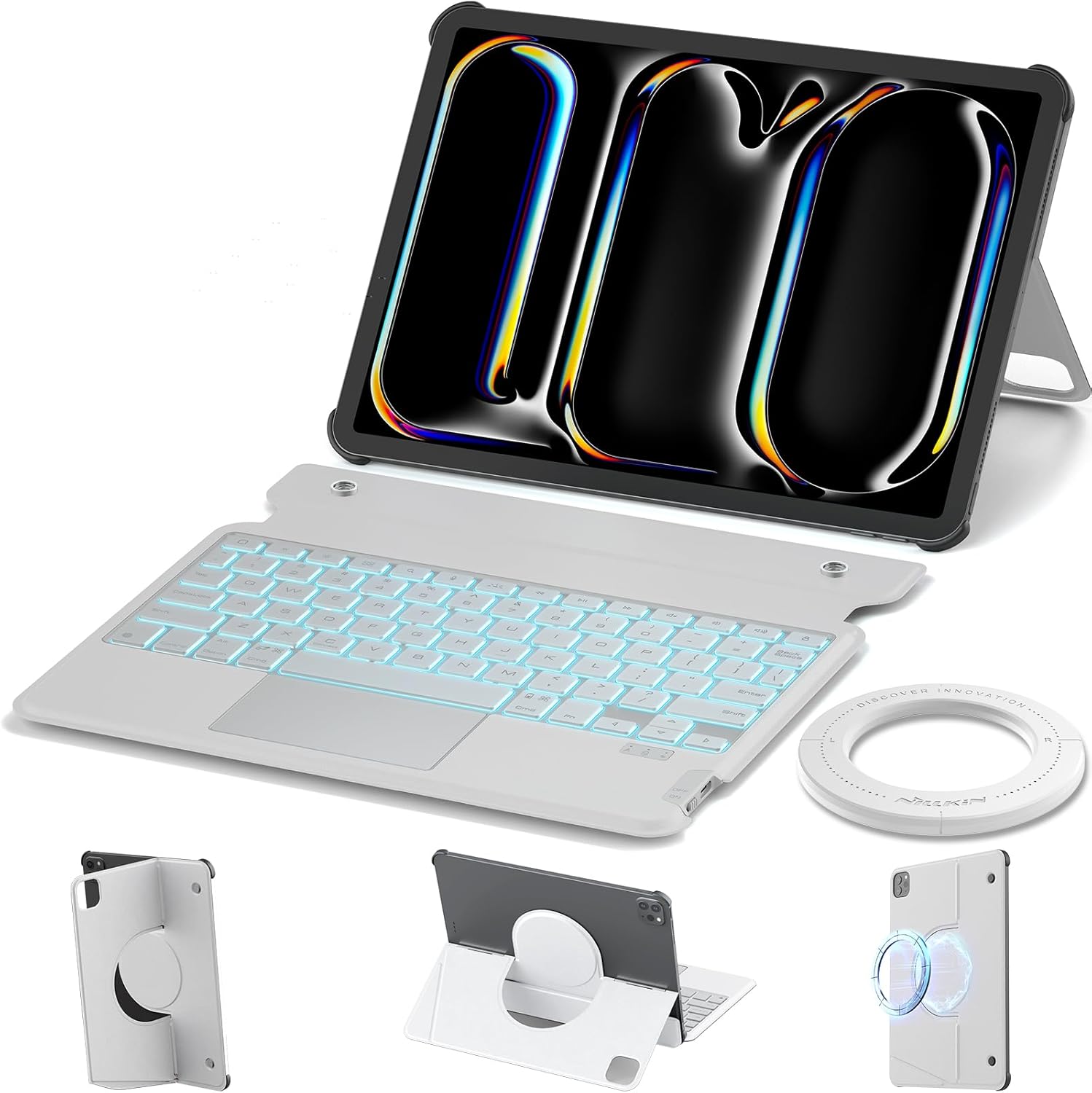 Nillkin iPad Air/Pro 13 Inch Case with Detachable Keyboard
