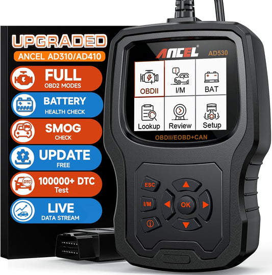 ANCEL AD530 OBD2 Scanner Diagnostic Tool for 1996+ Cars