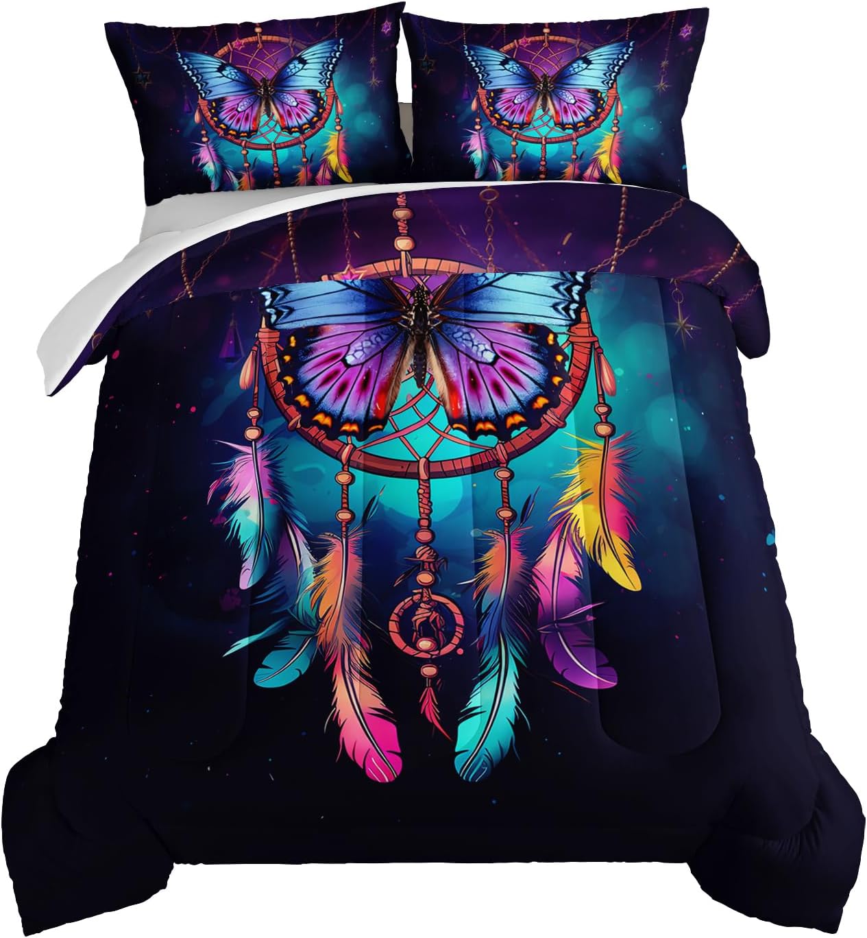 HOSIMA Dream Catcher Comforter Set for Cozy Bedroom Decor