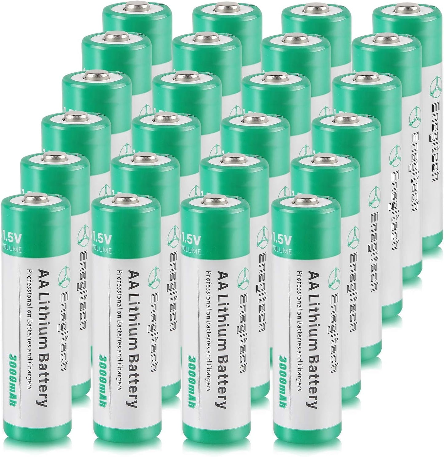High-Performance AA Lithium Batteries for Multiple Devices - Pack of 24