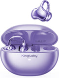 Clip-On Open-Ear Earbuds for Small Ears - Comfortable 50H Playtime