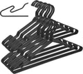 Heavy Duty Metal Hangers 40 Pack - Space Saving 4mm Coat Hangers
