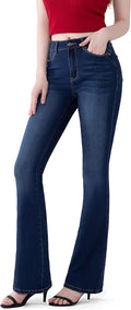 FLYING BANANA Curvy Stretchy Bootcut Flare Denim Jeans - Flattering is