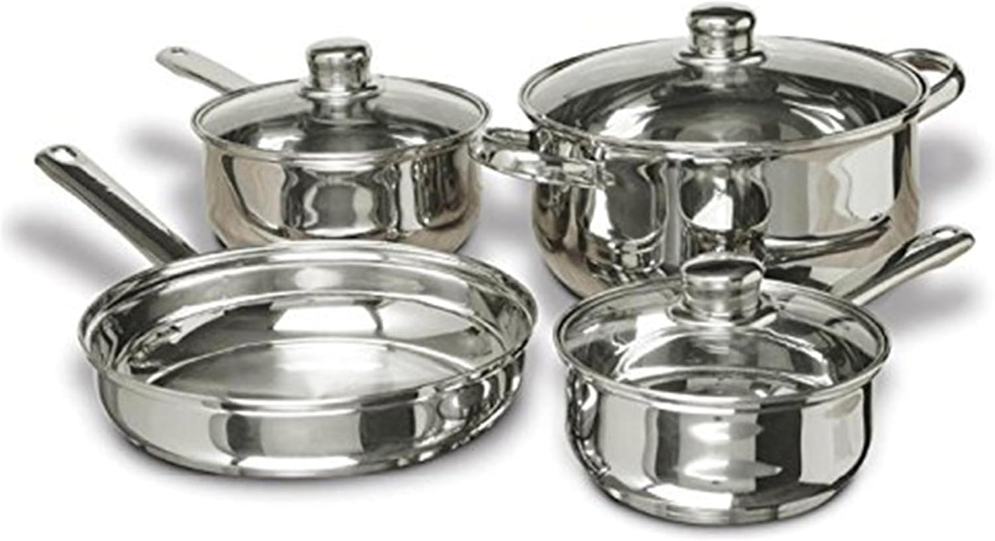 Concord Cookware 7-Piece Stainless Steel Cookware Set Review