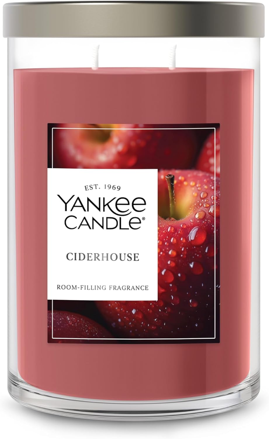 Yankee Candle Large Tumbler Scented Candle with Ciderhouse Aroma