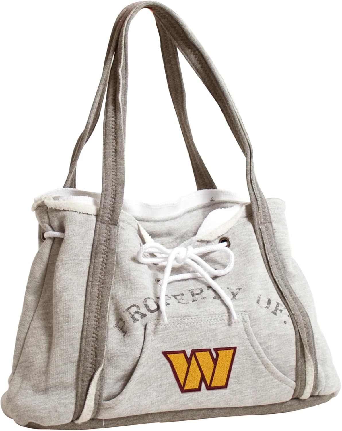NFL Hoodie Purse with Embroidered Team Logo for Fans