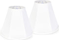 GO&SO White Bell Lamp Shades Set of 2 for Table Lamps