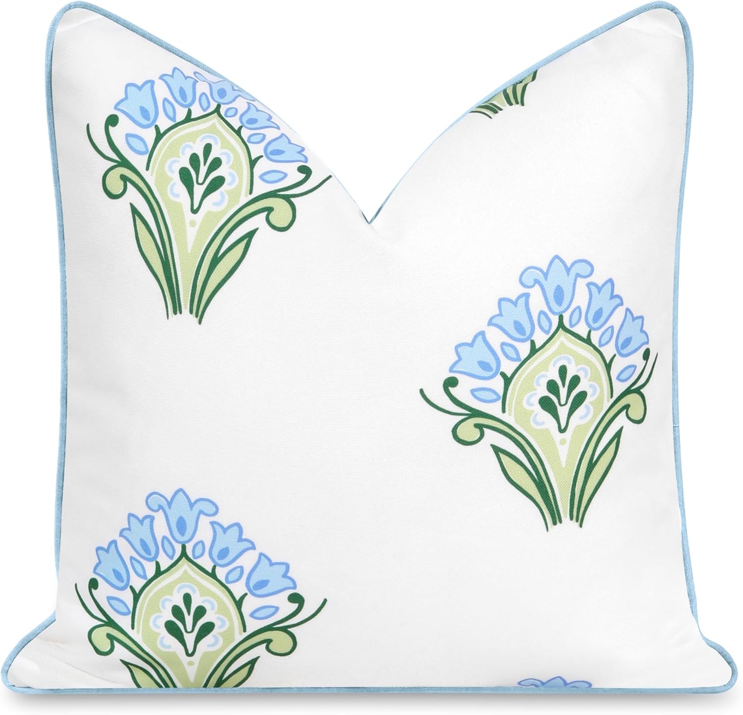 Hofdeco Premium Coastal Throw Pillow Cover for Indoor Outdoor Use