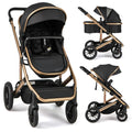 INFANS 2 in 1 High Landscape Convertible Baby Stroller - Foldable