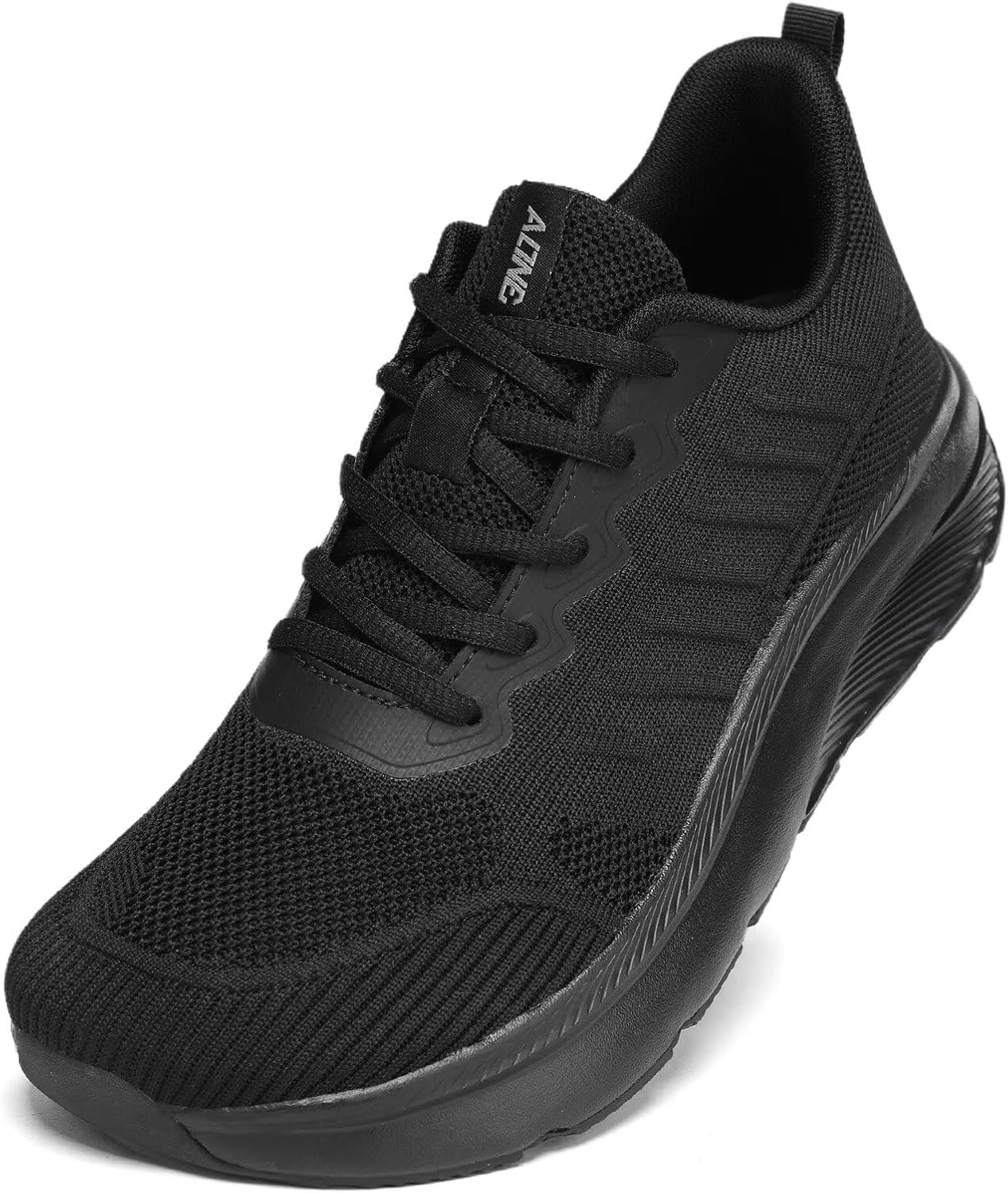 Mens Wide Walking Shoes Soft Sole Non Slip Comfortable Sneakers