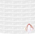 Foil Fringe Garland 10 Pack 10 ft Metallic Tinsel Curtain Backdrop