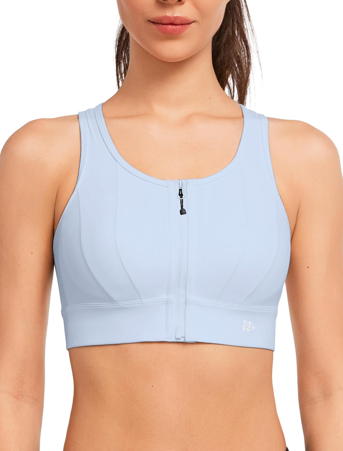 Yvette Front Closure Sports Bras for Women High Support Running