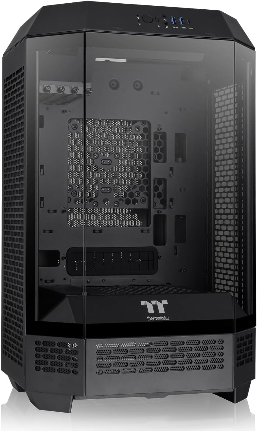 Thermaltake Tower 300 Black Micro-ATX Case with Fan Support