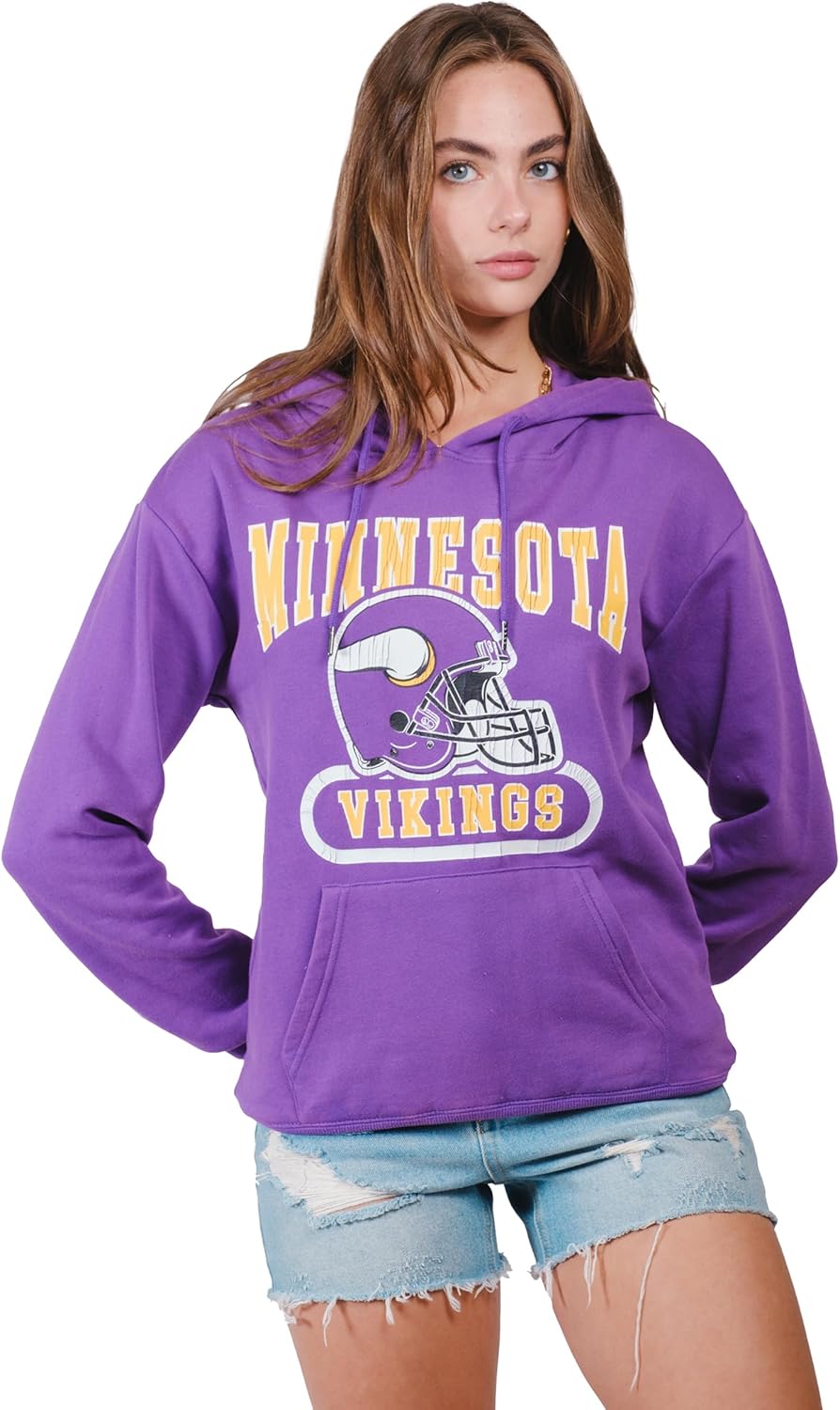 Ultra Game Women's NFL Official Super Soft Hoodie Pullover