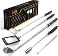 Telescoping Magnetic Pick Up Tool Kit with Inspection Mirror - Handy