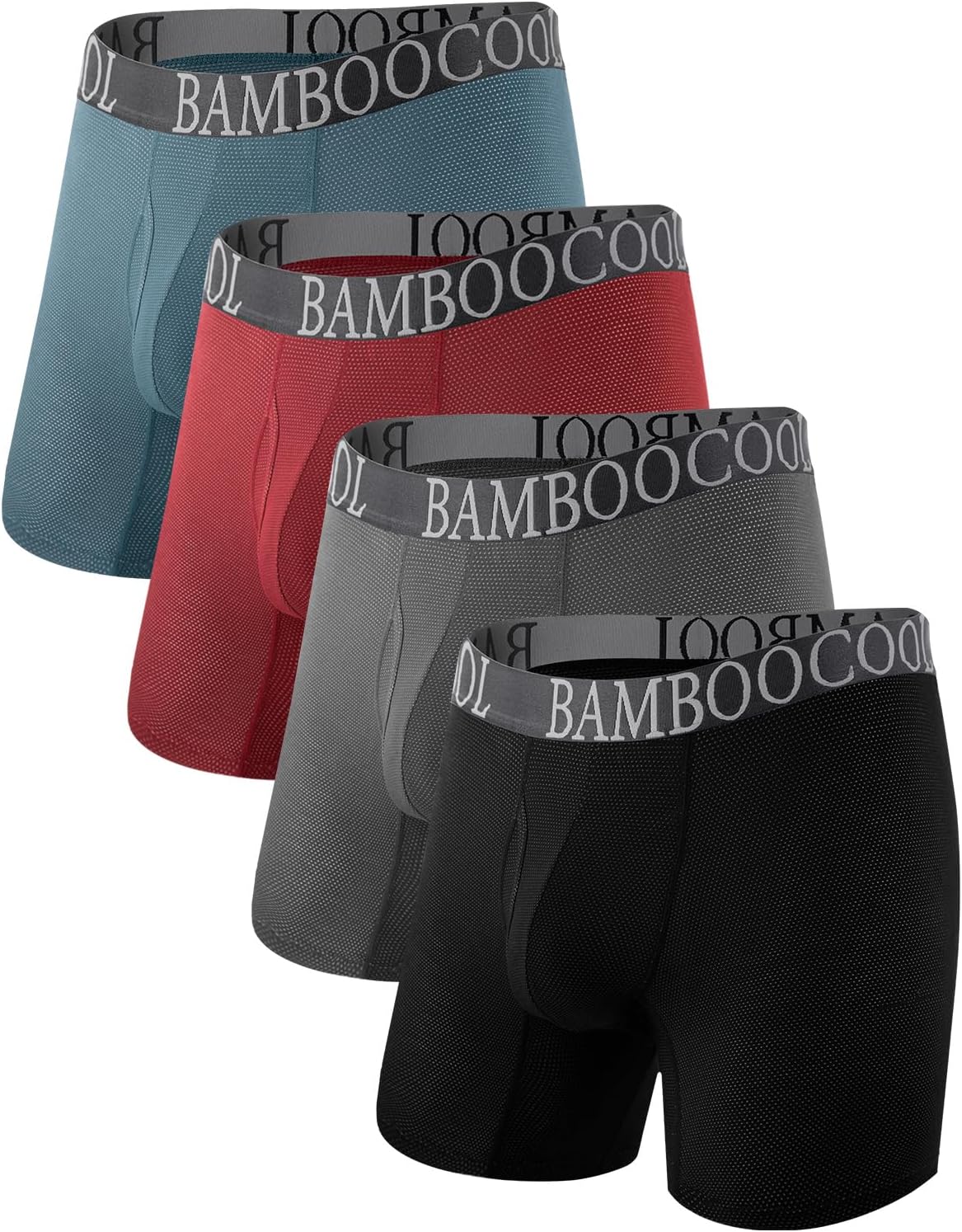 Bamboo Cool Men's 360 Breathable Mesh Underwear for Comfort