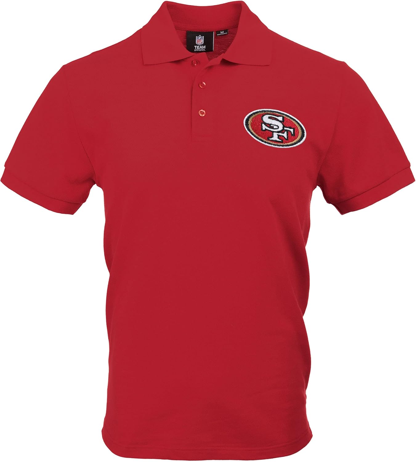 FOCO NFL Team Logo Casual Color Polo Shirt for Game Day Style