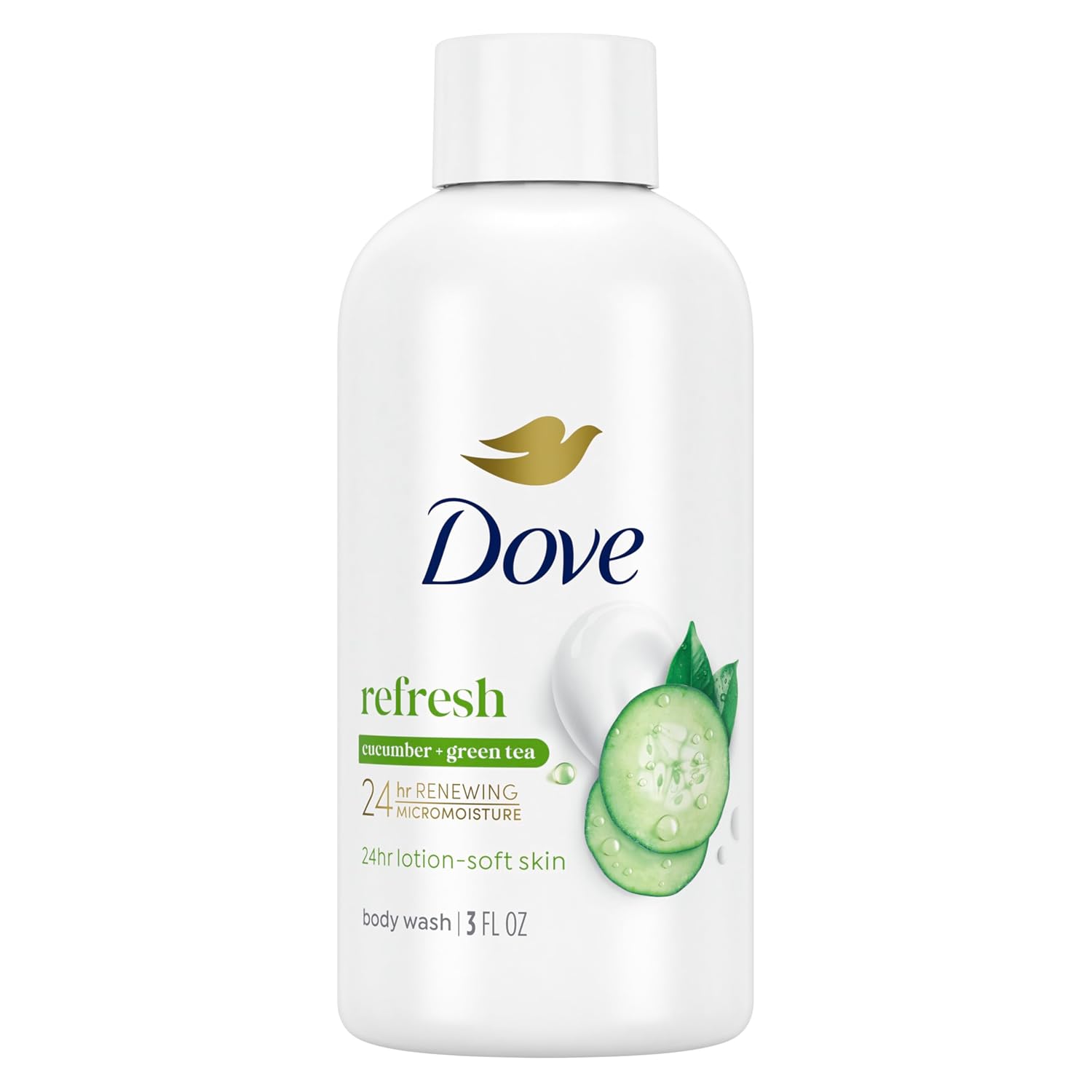 Dove Body Wash 24 Count Refreshing Cucumber and Green Tea Cleanser