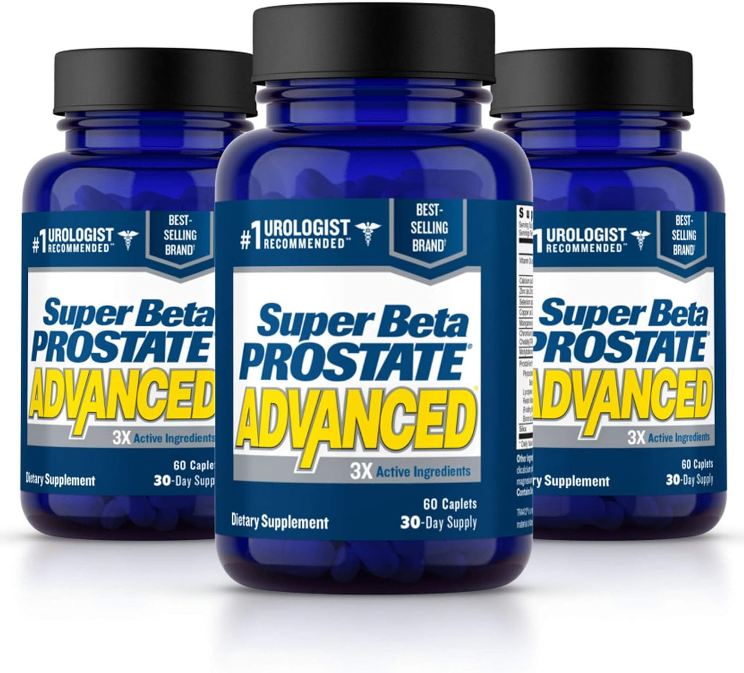 Super Beta Prostate Advanced Supplement for Men - 180 Caplets