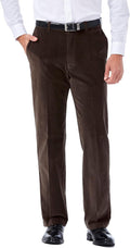 Haggar Men's Classic Fit Stretch Corduroy Pant (Style QK3S)