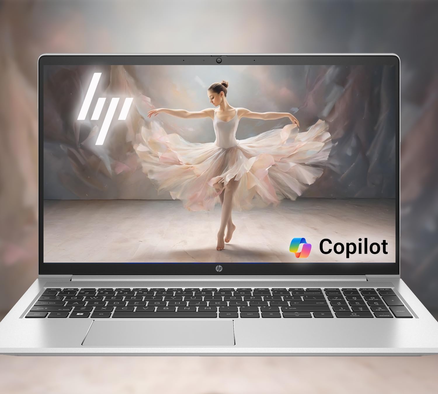 HP 15 FHD Slim Laptop with AI-Powered CPU and Long Battery Life