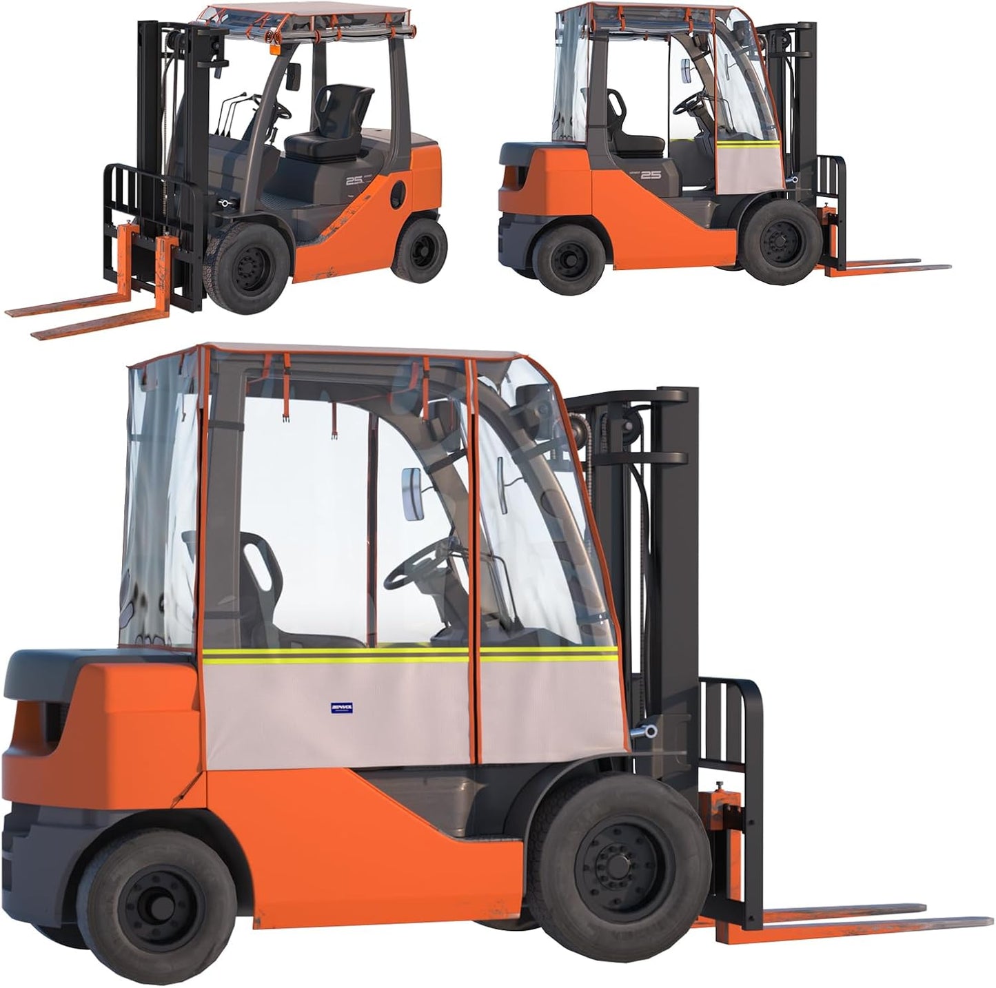 BENVOL Forklift Cover for All-Weather Protection and Comfort