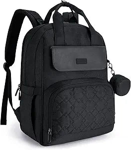 Large Travel Diaper Bag Backpack with Changing Pad and Straps