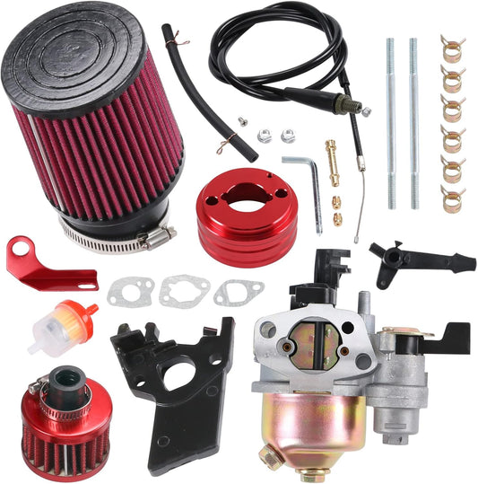 Carburetor Carb Air Filter Adapter Kit for Predator 212cc Engine