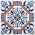 DICOFUN 32 Colorful Talavera Mexican Tile Peel and Stick Backsplash