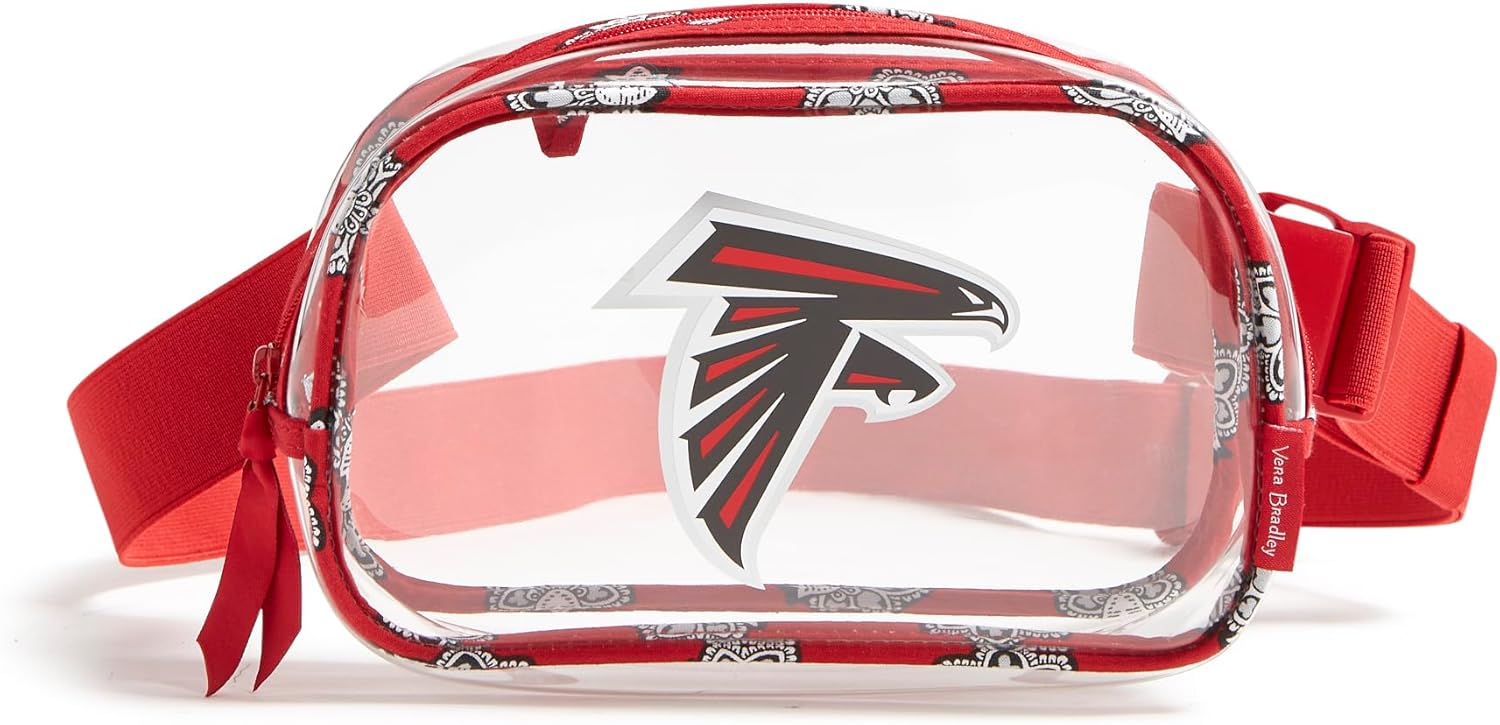 Vera Bradley Women's NFL Clear Small Belt Bag for Team Spirit
