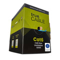 Cat6 Riser Cable 1000ft Blue - High Performance Bulk Ethernet