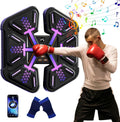 Music Boxing Machine with Boxing Gloves - Musical Wall-Mount Trainer