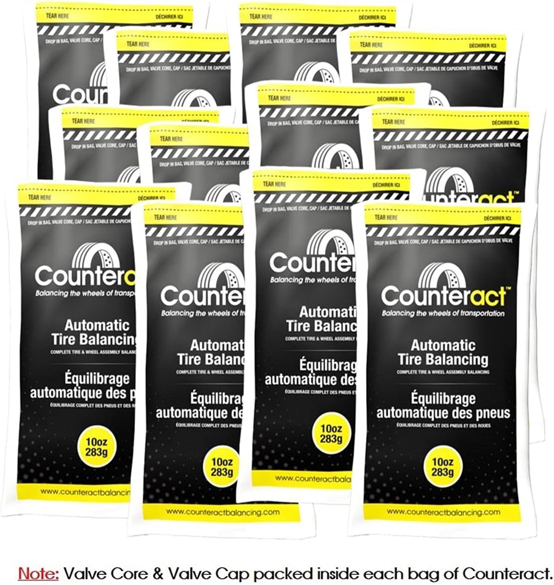 Counteract 10OZ-B12 Tire Balancing Beads for Off-Road Vehicles
