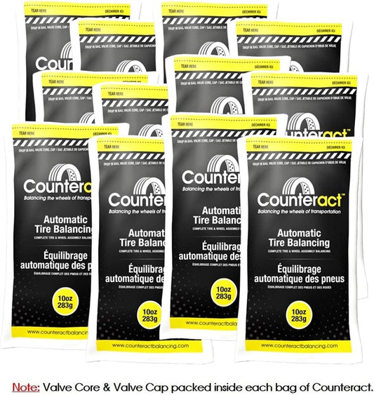 Counteract 10OZ-B12 Tire Balancing Beads for Off-Road Vehicles