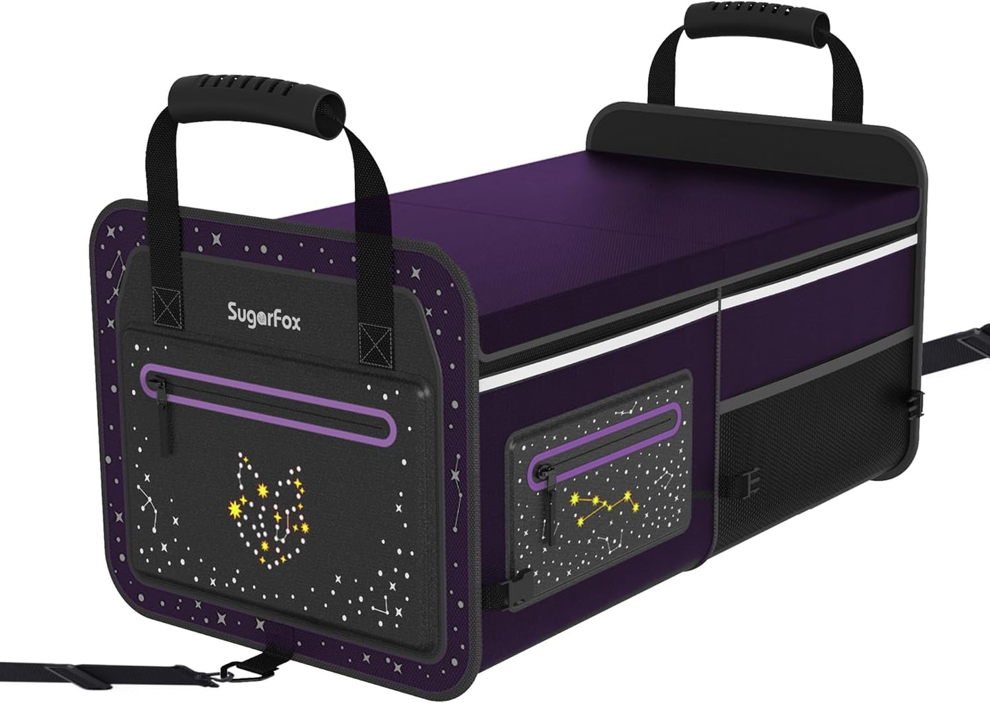 63L Car Trunk Organizer for SUVs & Midsize Cars - Waterproof Design