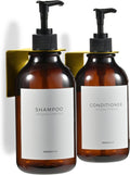 MaisoNovo Shampoo and Conditioner Dispenser Set - Wall Mounted No