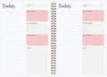Day Planner Notebook Undated To Do List - Daily Productivity Planner