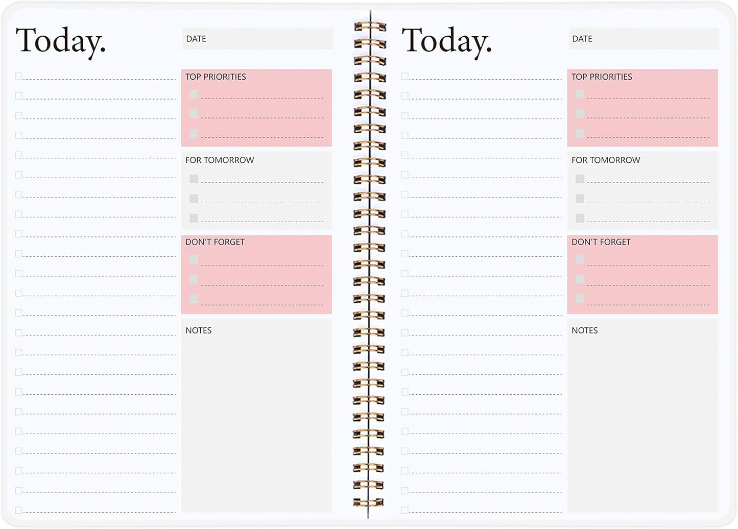Daily Planner Notebook - Boost Productivity!