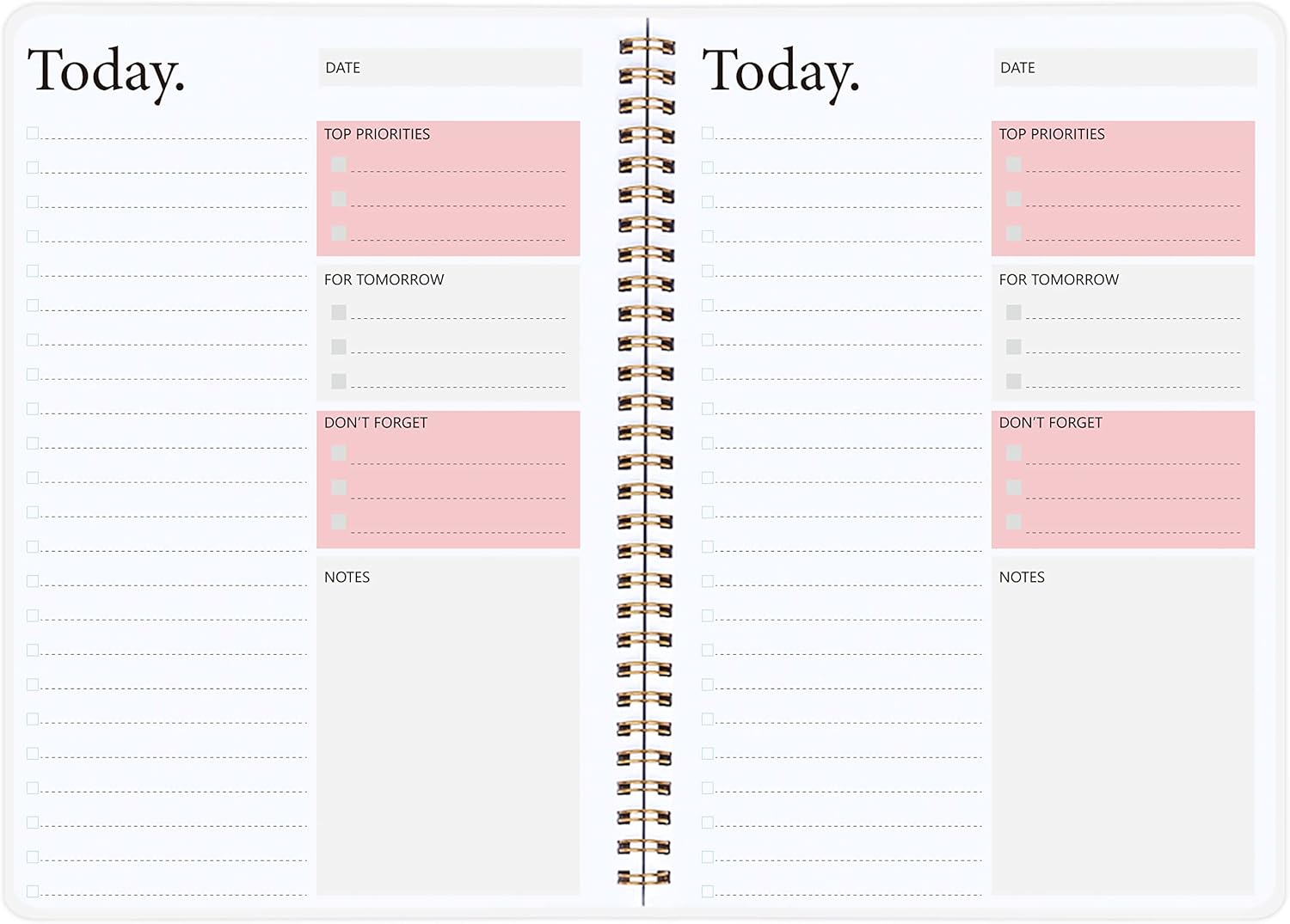 Daily Planner Notebook - Boost Productivity!