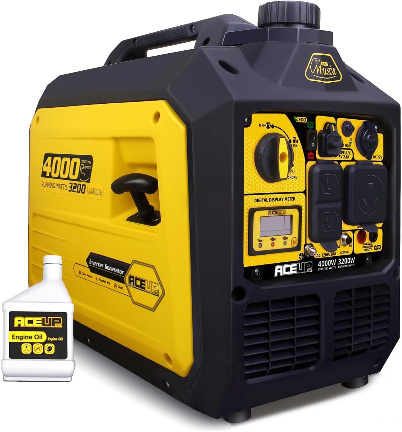 Aceup Energy 4000 Watt Portable Generator for Home and RV