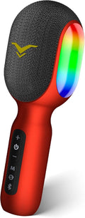 Wireless Bluetooth Karaoke Microphone - Portable 5-in-1 Party Mic