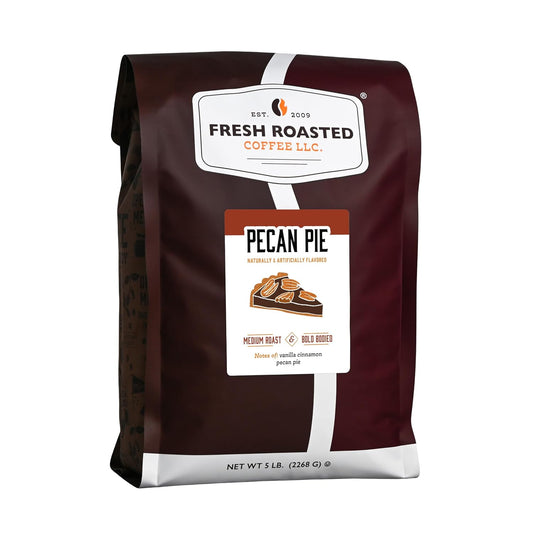 Pecan Pie Flavored Coffee - Fresh Roasted Coffee Delight