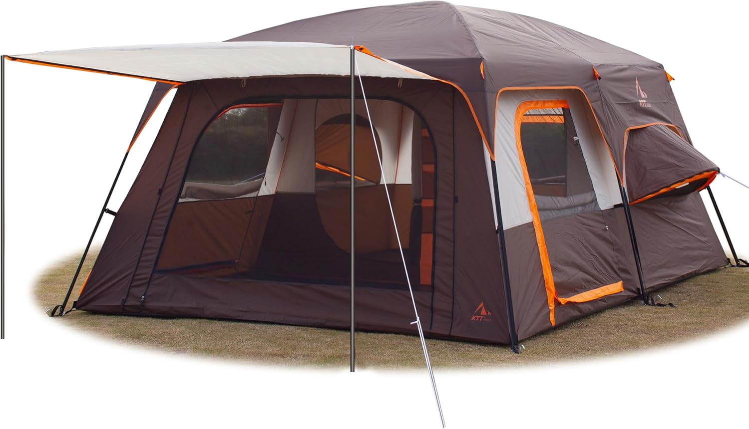KTT Extra Large Family Cabin Tent for 6-14 Person Camping