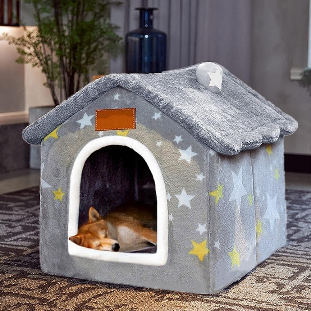 Dog House Indoor Memory Sponge for Small Medium Large Pets