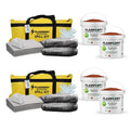 FlashDry Portable Complete Spill Kit - Yellow Duffle for On-the-Go