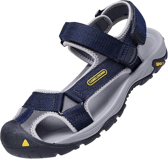 CAMEL CROWN Men's Waterproof Hiking Sandals for Summer Adventures